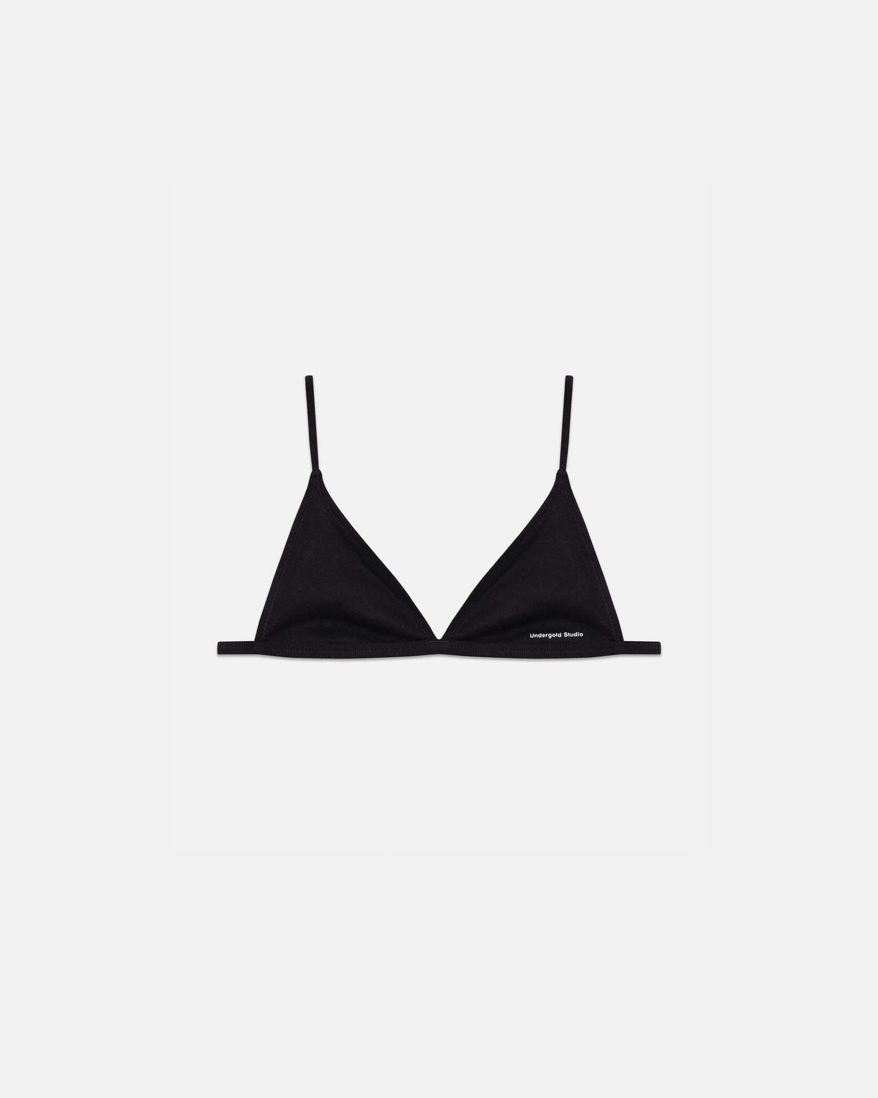 Line Undergold Studio Triangle Bralette Top Black - imagen 1
