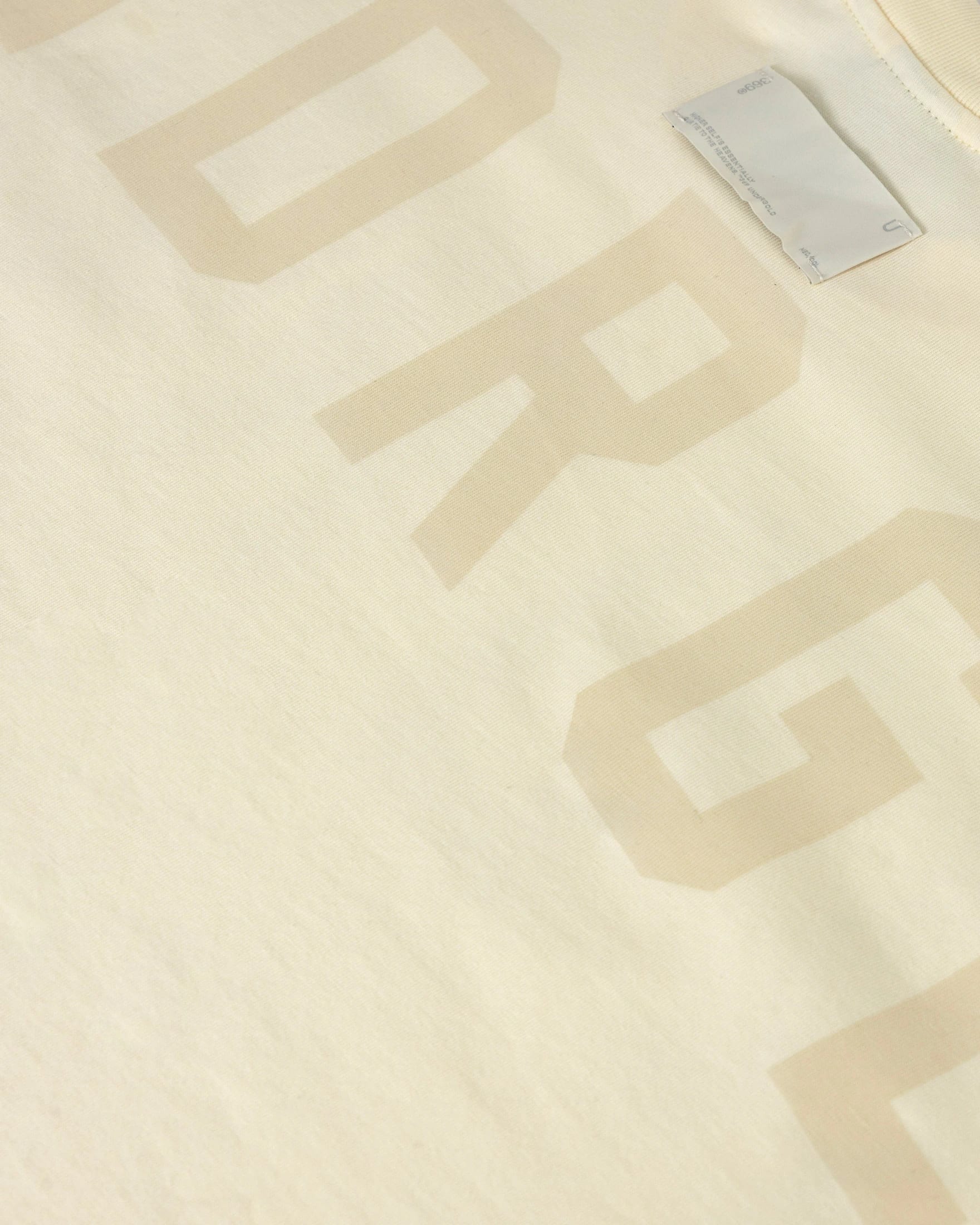 Echoes UNDRGLD Tshirt Yellow - imagen 6