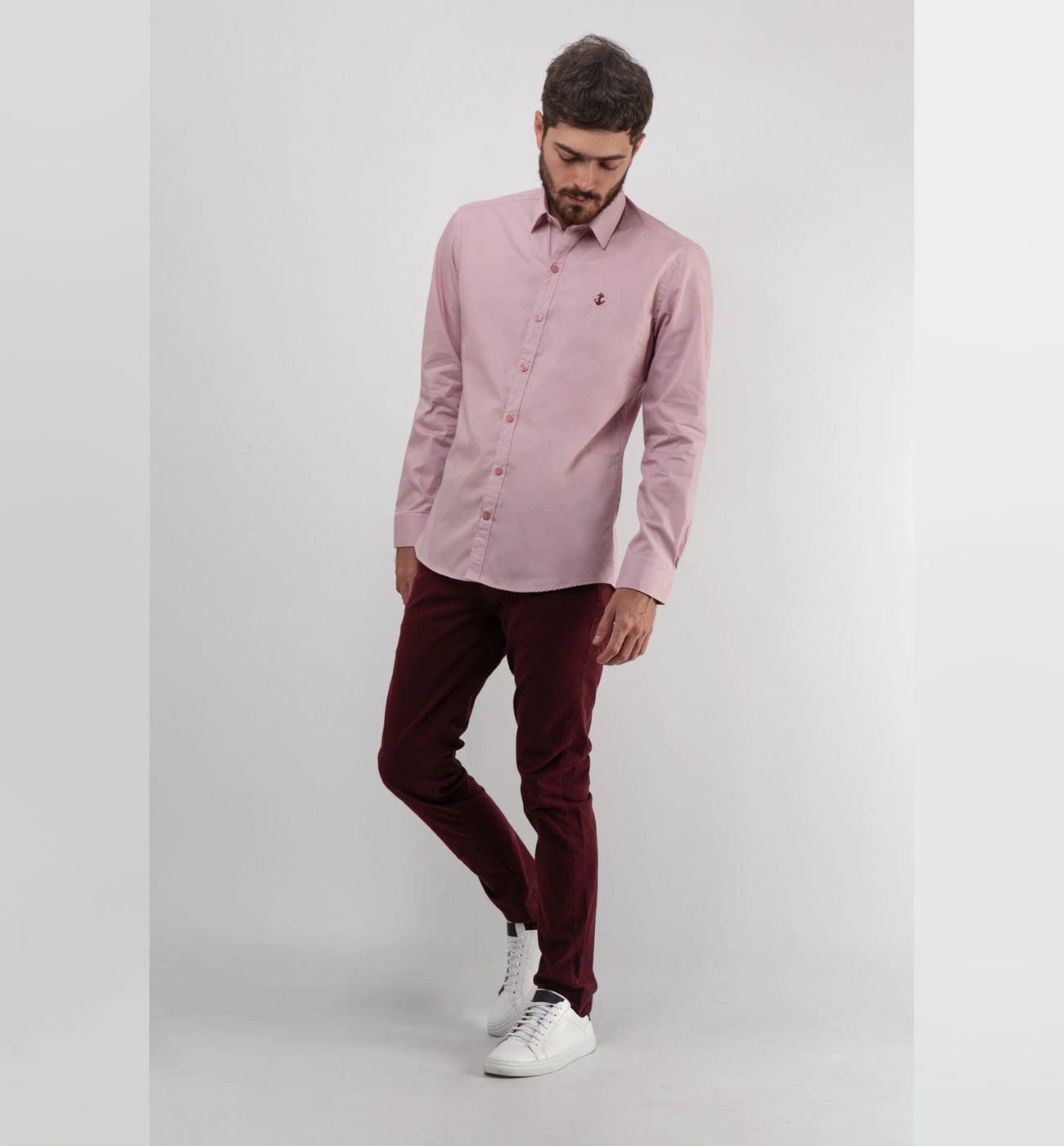 Pantalon Slim Vino - imagen 3