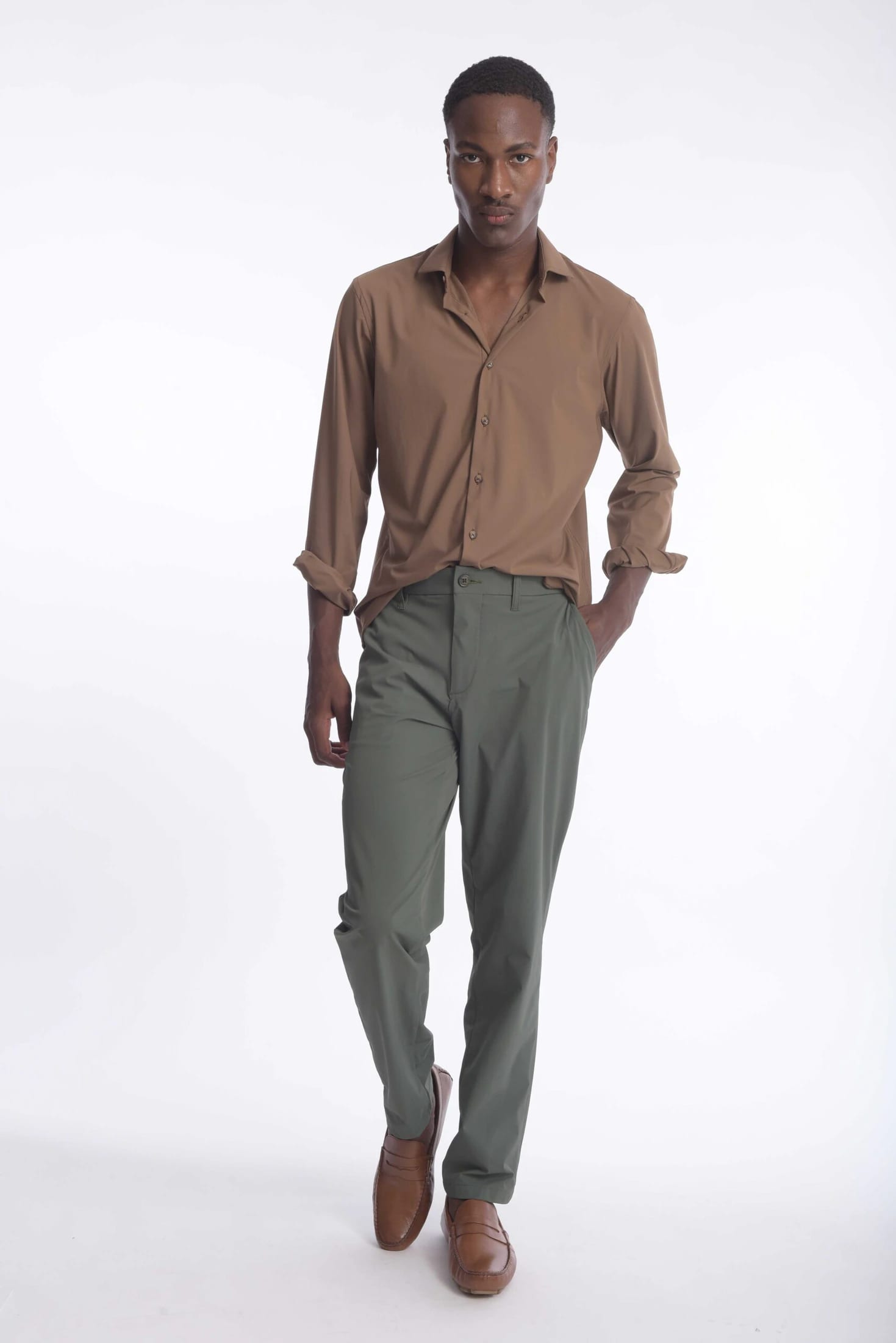 Pantalón Smart Tech Verde Army - imagen 5