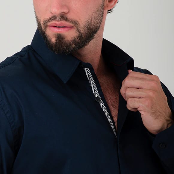 CAMISA ML 100% ALGODON HOMBRE - imagen 4