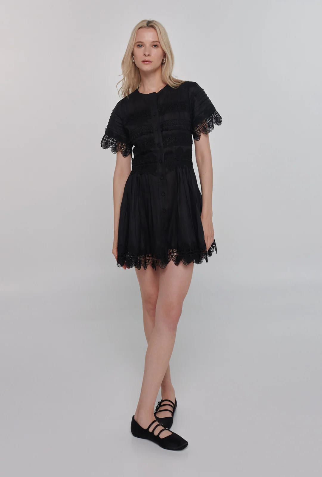 VIOLETTA DRESS BLACK - imagen 9