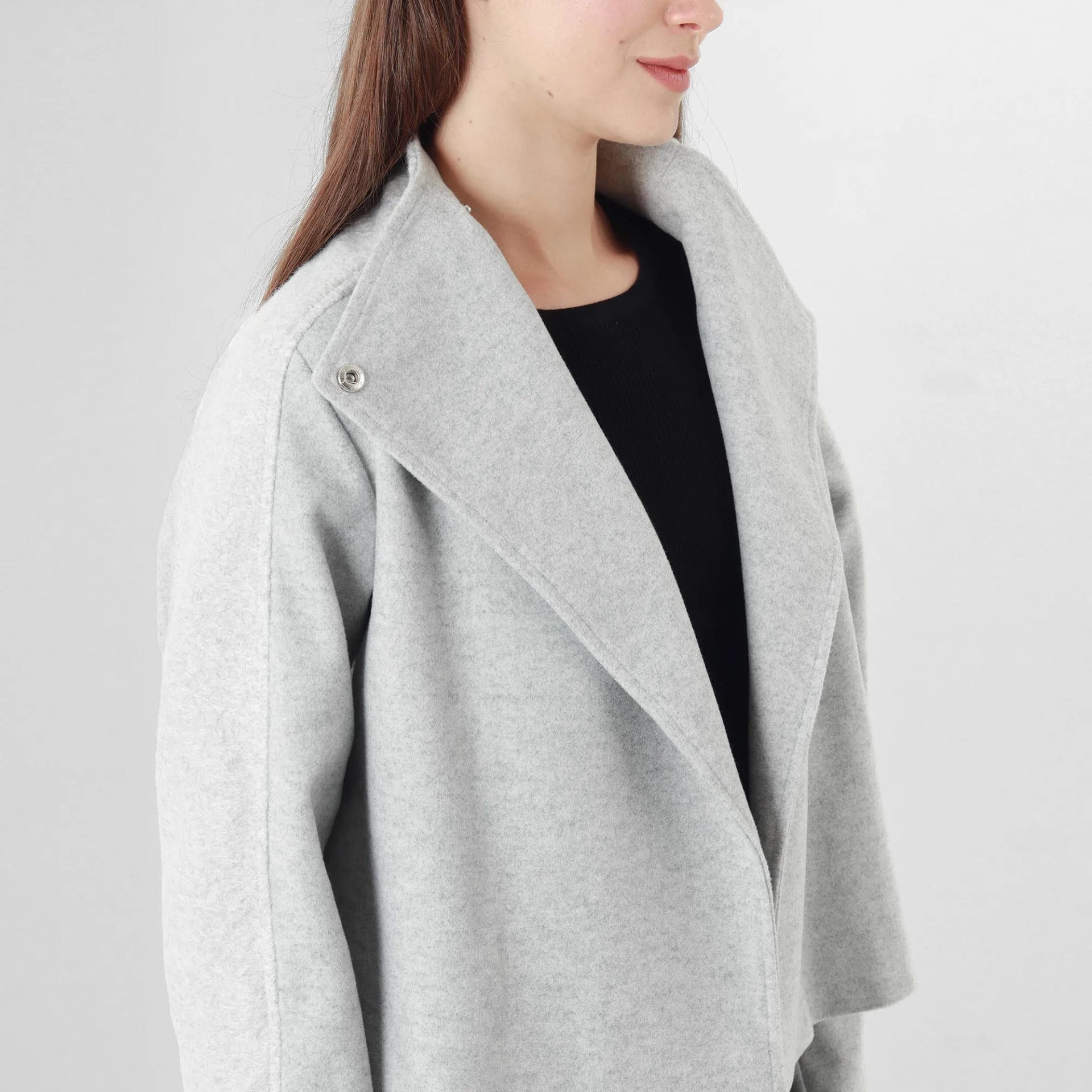 Chaqueta Cuello Alto Manga Larga - imagen 5