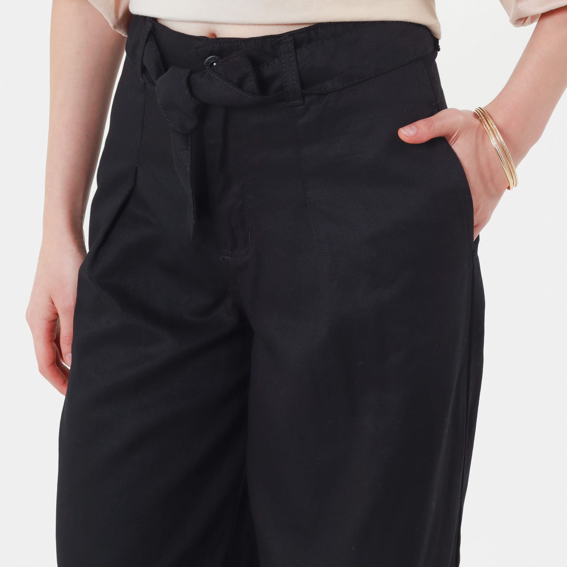 Pantalon Tiro Alto Bota Flare - imagen 3