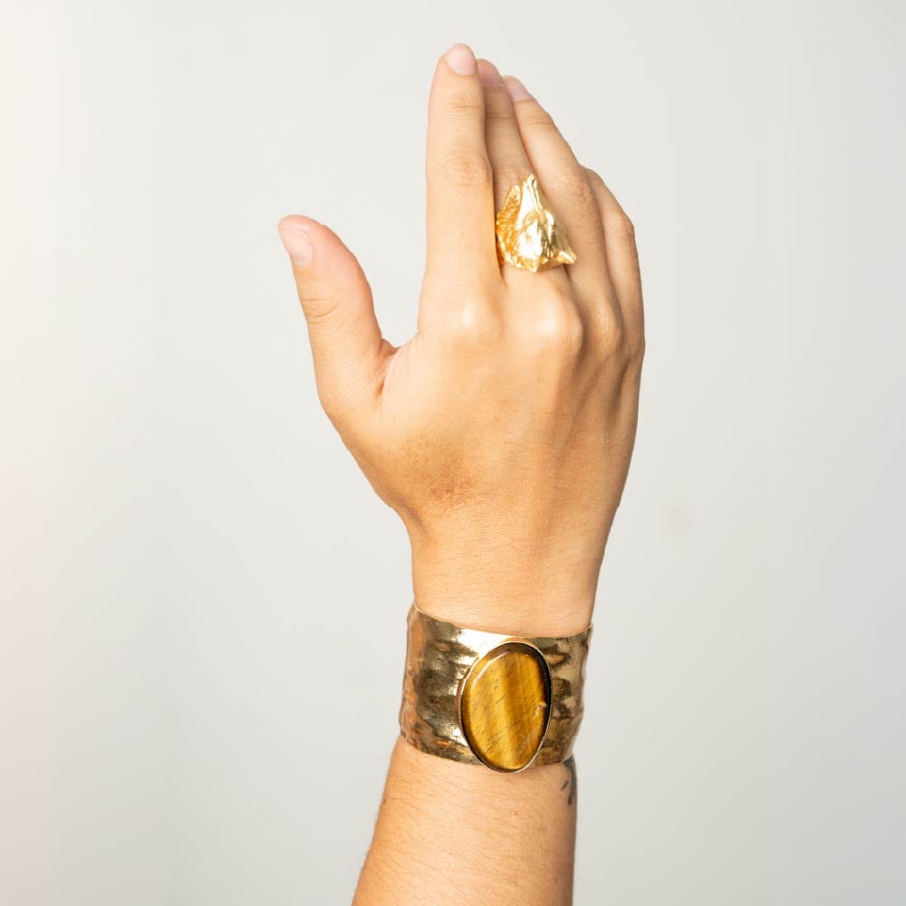 Brazalete De Medianoche Dorada - imagen 2