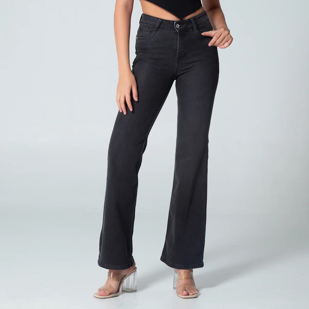 Jean Flare Diamante - imagen 2