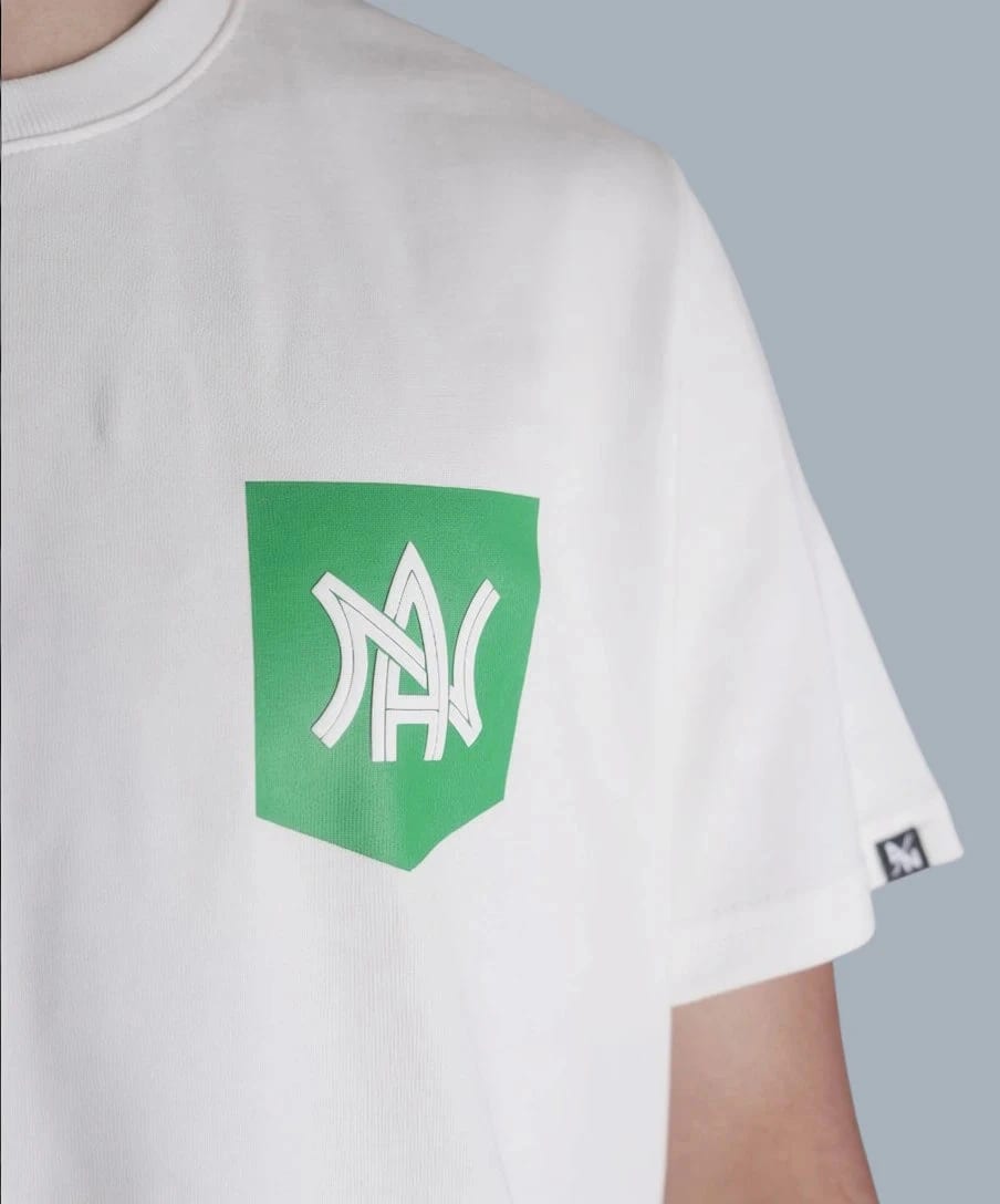 CAMISETA CREMA HOMBRE AN CURVO - imagen 2