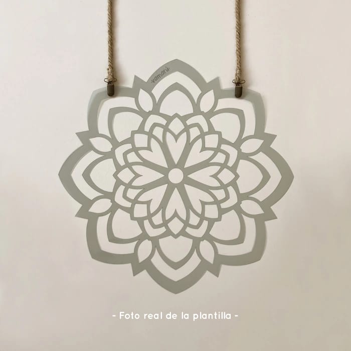 Plantillas para pintar, Vamarú Stencils, Colección Floral 25cm y 48cm, 2und - imagen 6