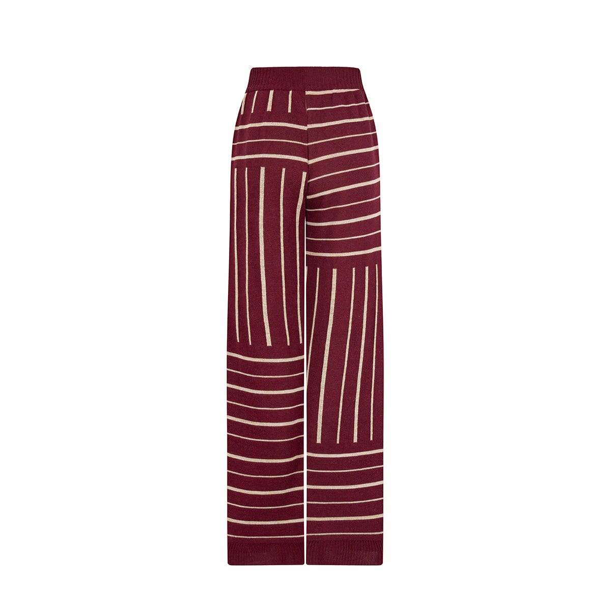 PANTALON NOBU BORGOÑA-DORADO - imagen 5
