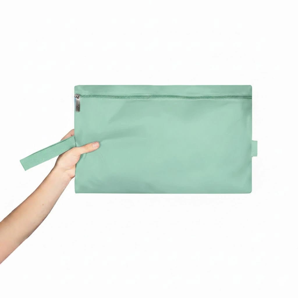 Morral Cabina Tapa PLEGABLE Verde Menta - imagen 2