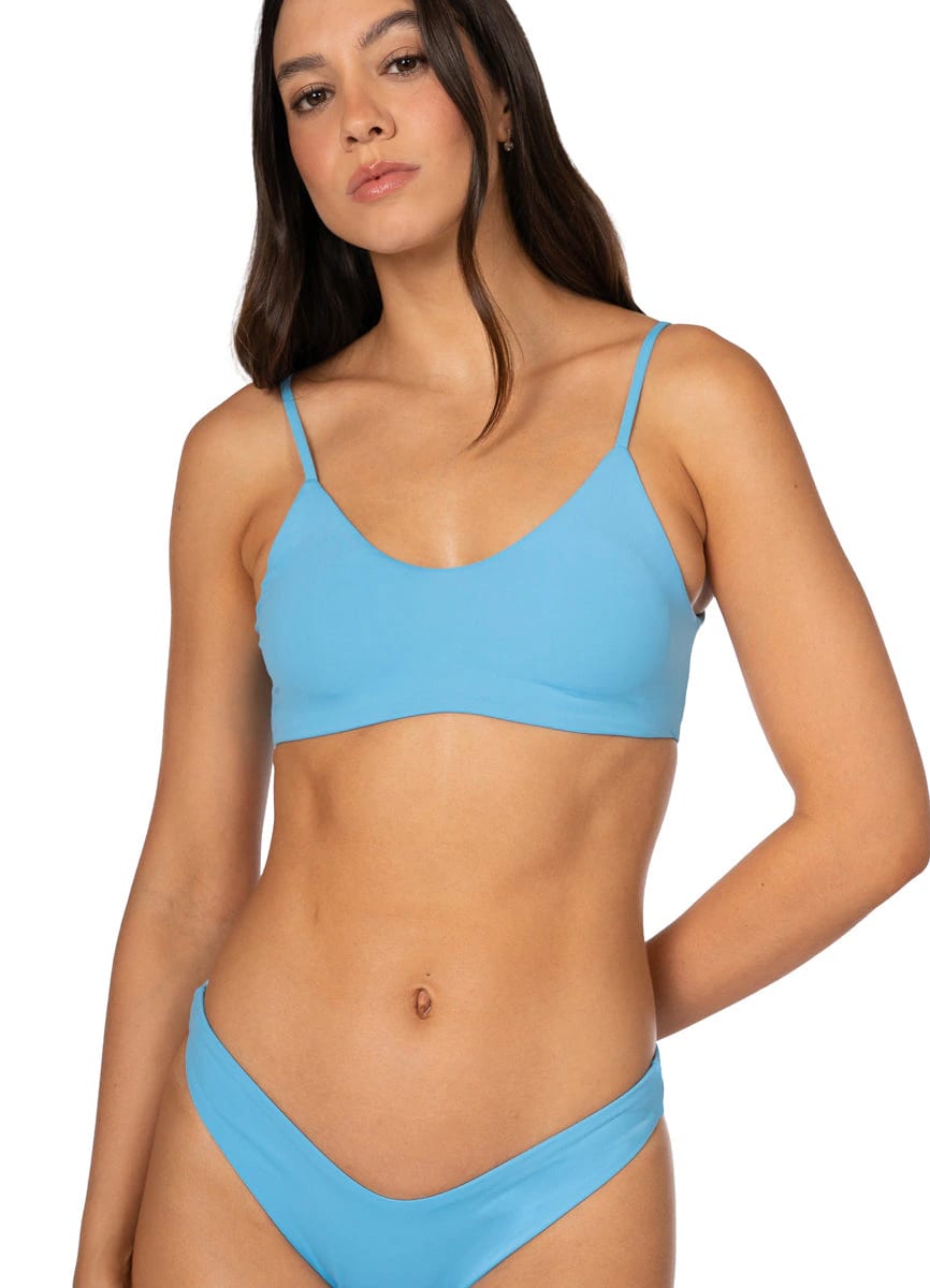 Maaji Stone Blue Praia Classic Bralette Bikini Top - imagen 7