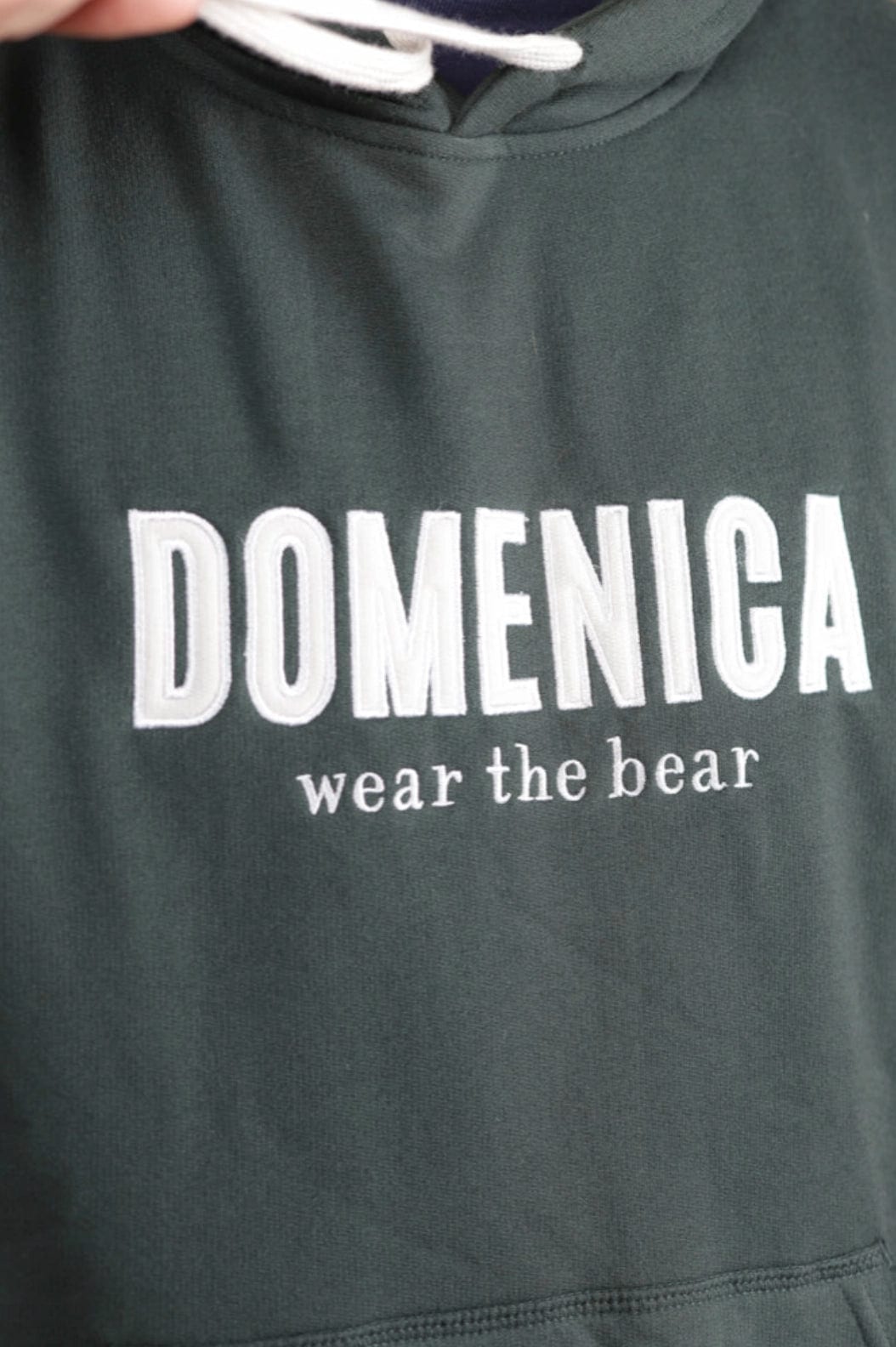 HOODIE DOMENICA VERDE MILITAR - UNISEX - imagen 6