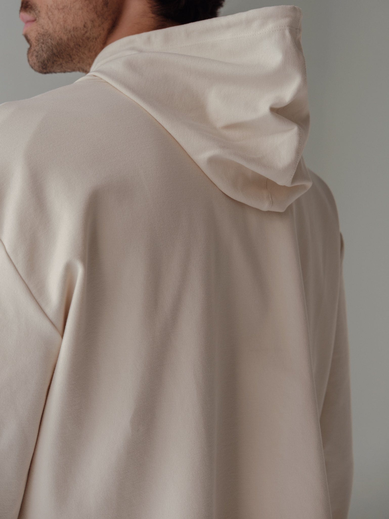 CUT CLEAN HOODIE - SEA SALT - imagen 8