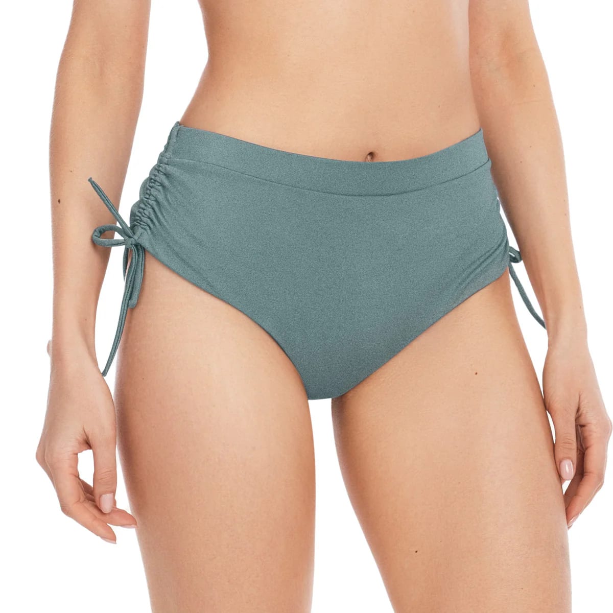 PANTY DE VESTIDO DE BAÑO CON FAJÓN EN CINTURA - imagen 2