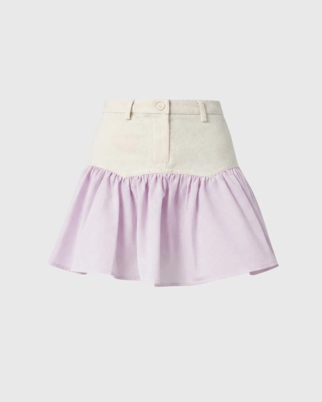 SAND STRIPE MINI SKIRT (ROSA) - imagen 7