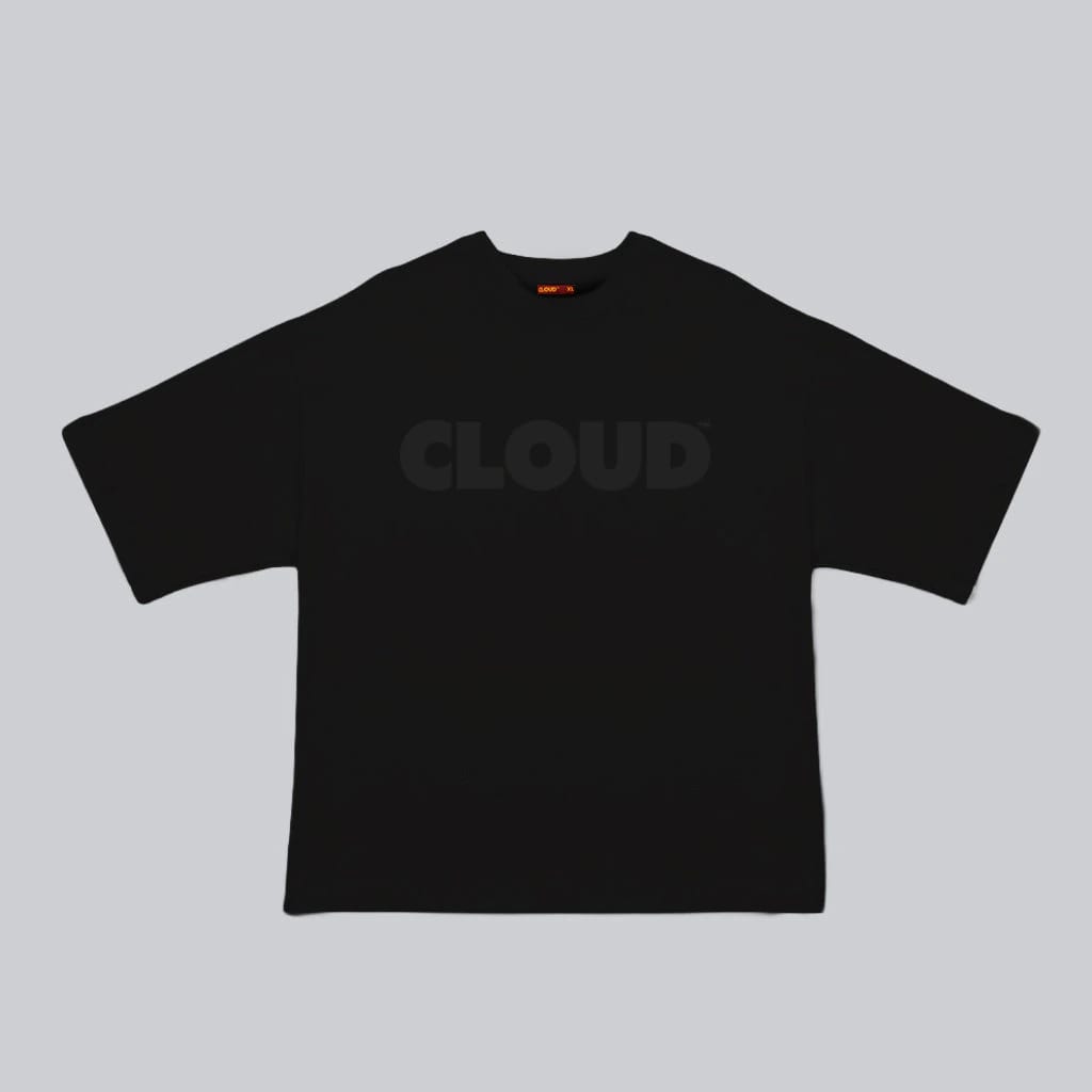 Camiseta BLOCK negro sobre negro - imagen 1