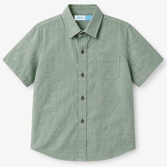 CAMISA MC LINO LISA NINO - imagen 1