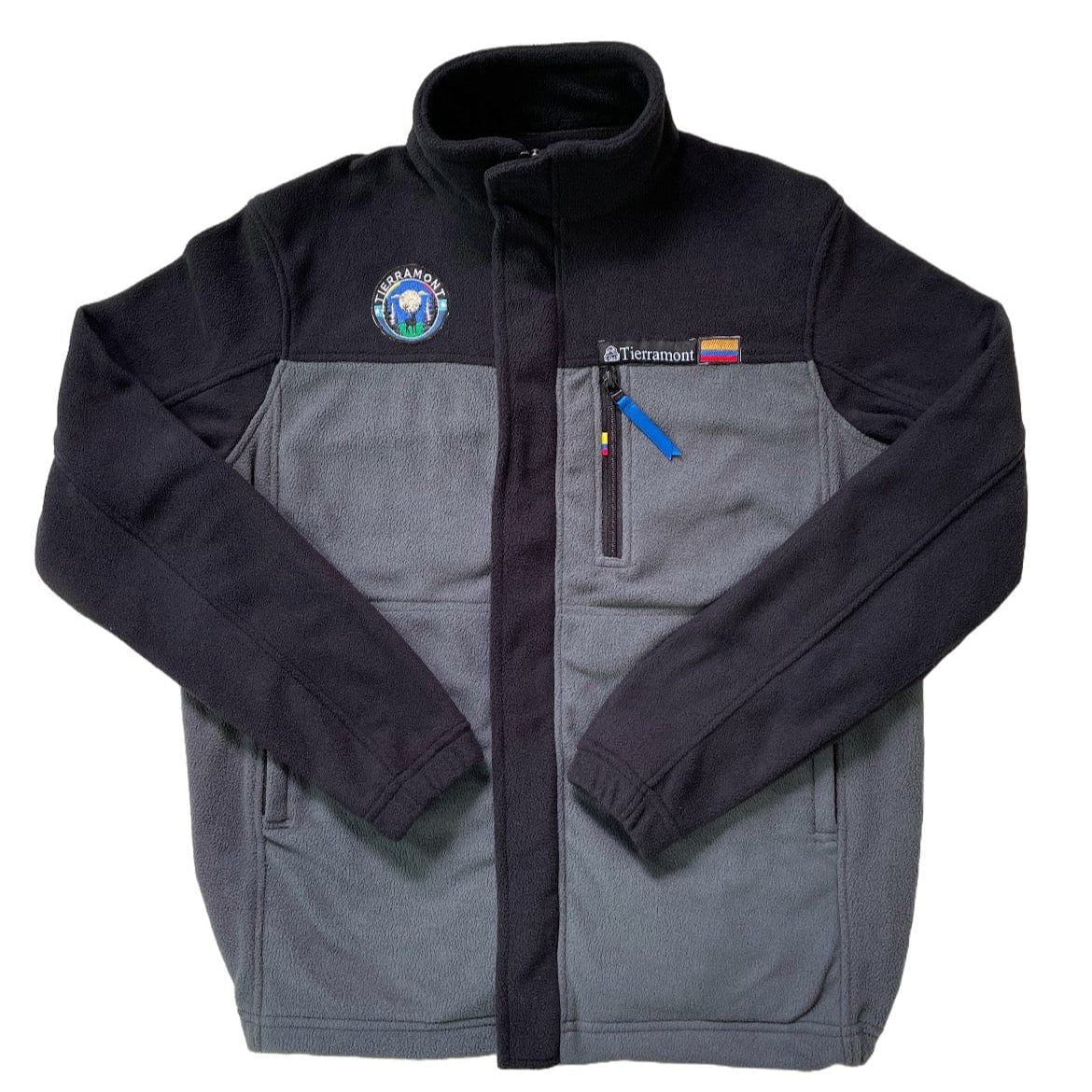 Buzo Térmico Bicolor Gris- Negro Dama - imagen 2