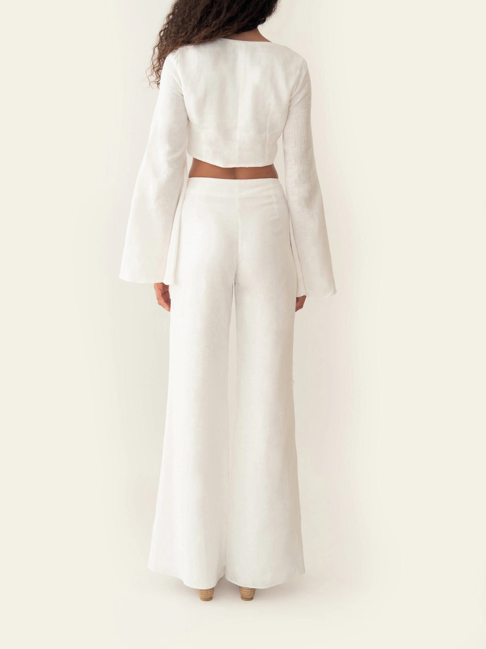 AMELIE PANT IVORY - imagen 4