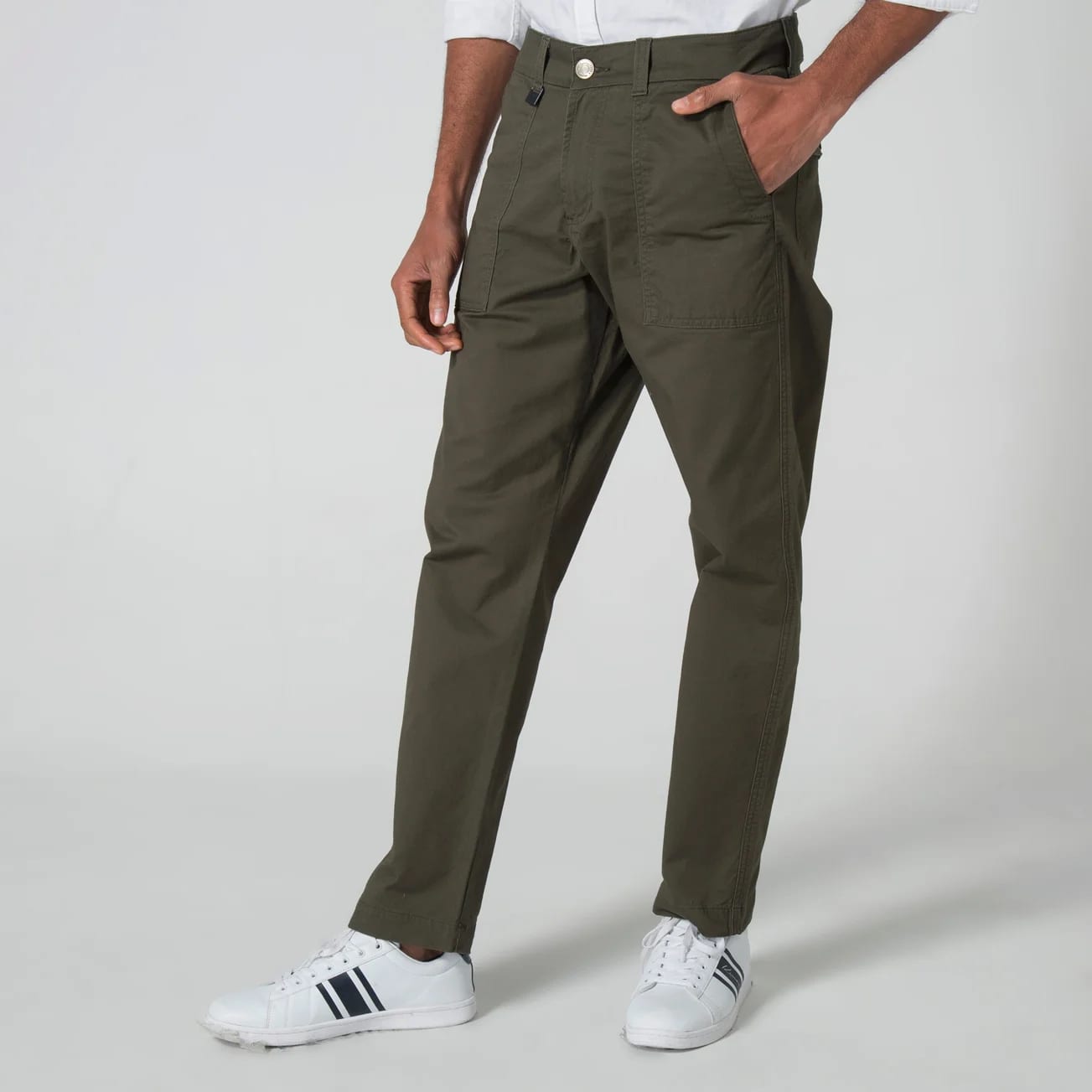 Pantalon Dril Regular Time - imagen 2