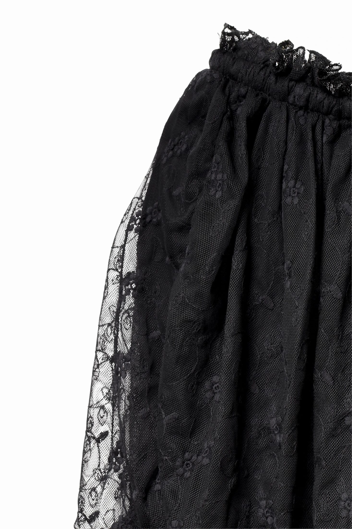 AMOR LACE SKIRT BLACK - imagen 4