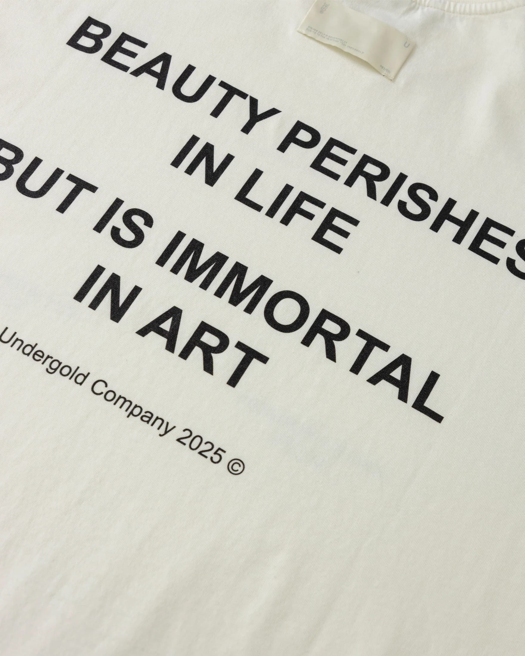Echoes Beauty Tshirt White - imagen 5