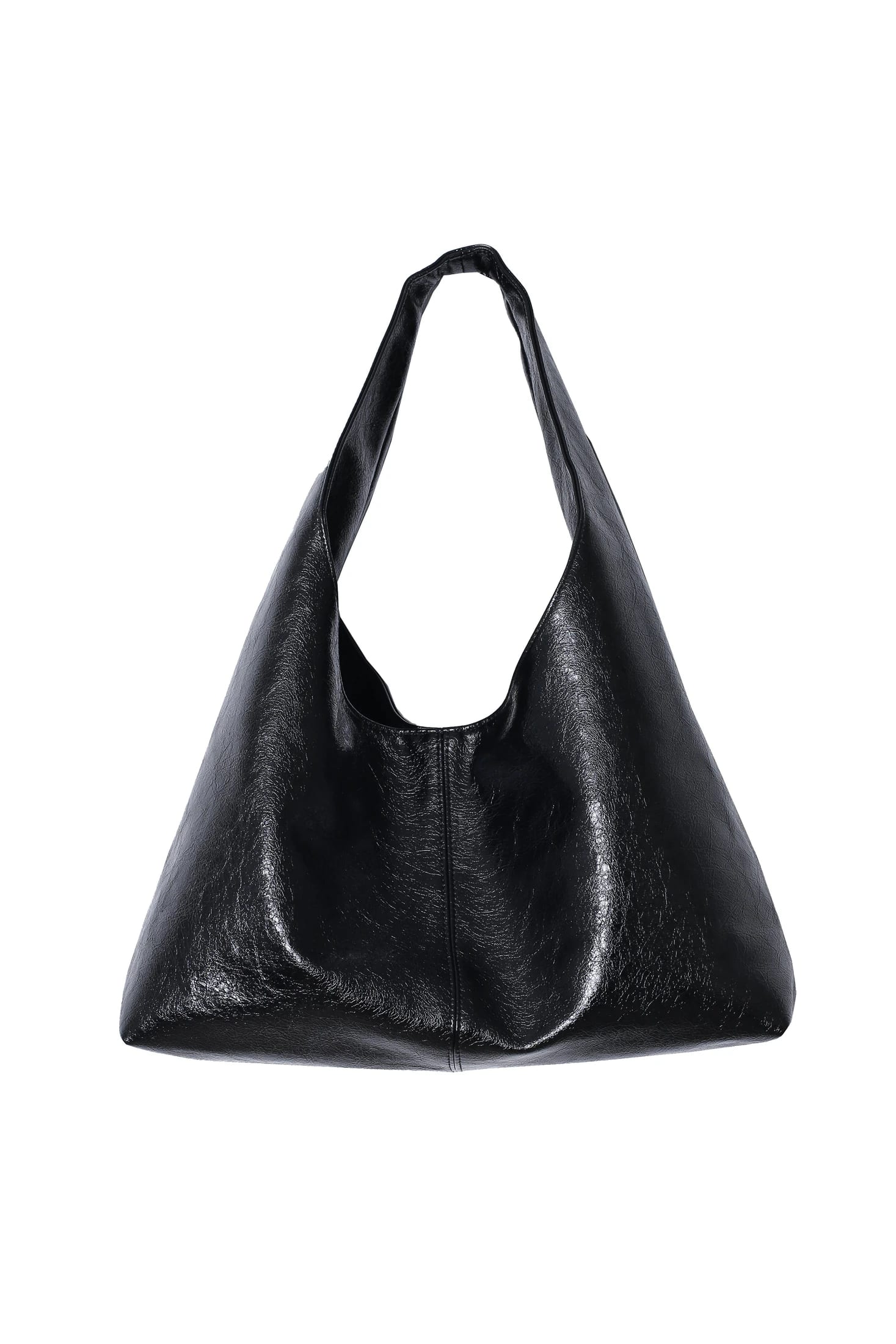 METALLIC LEATHER BAG - imagen 2