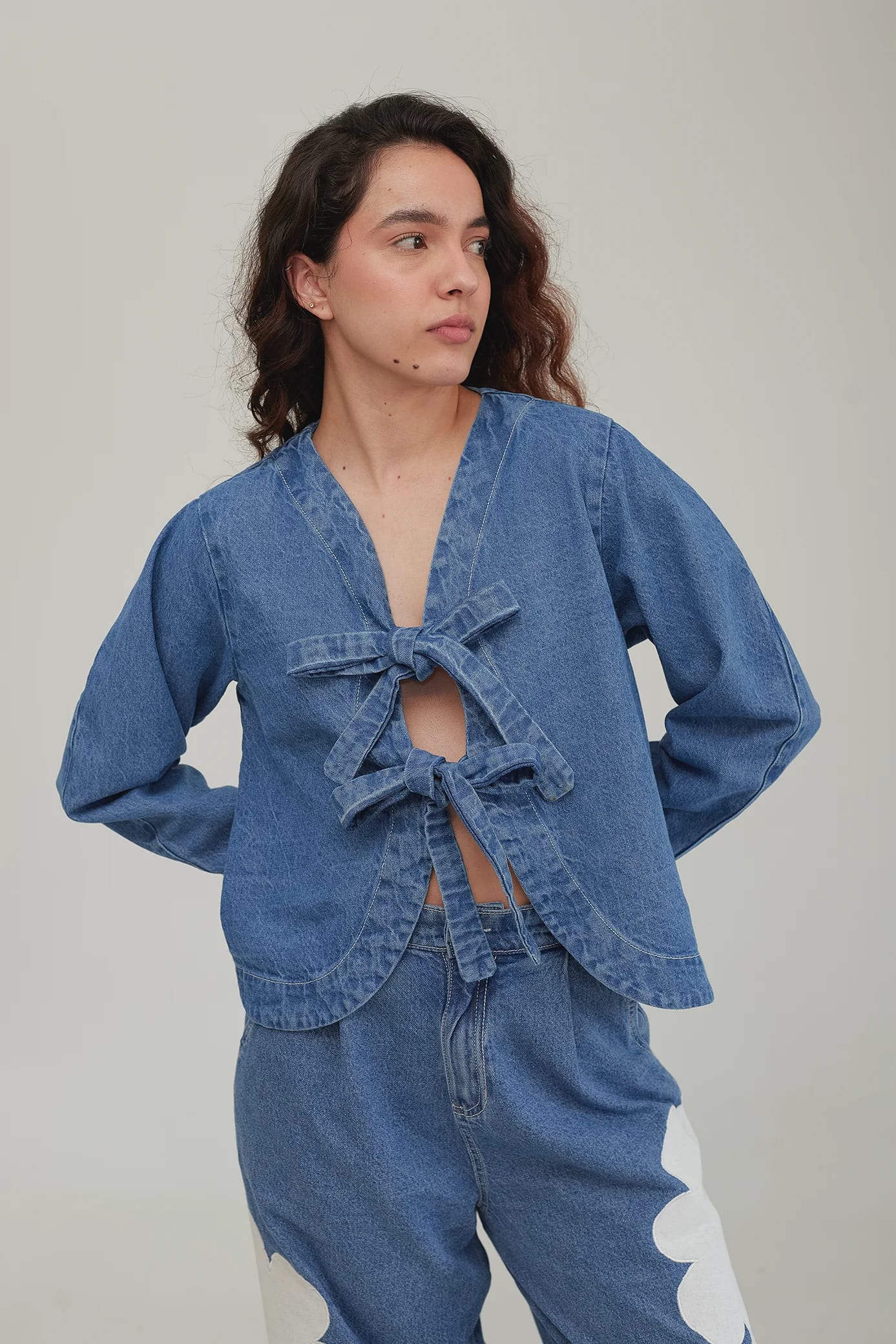 Top Marina Denim - imagen 6