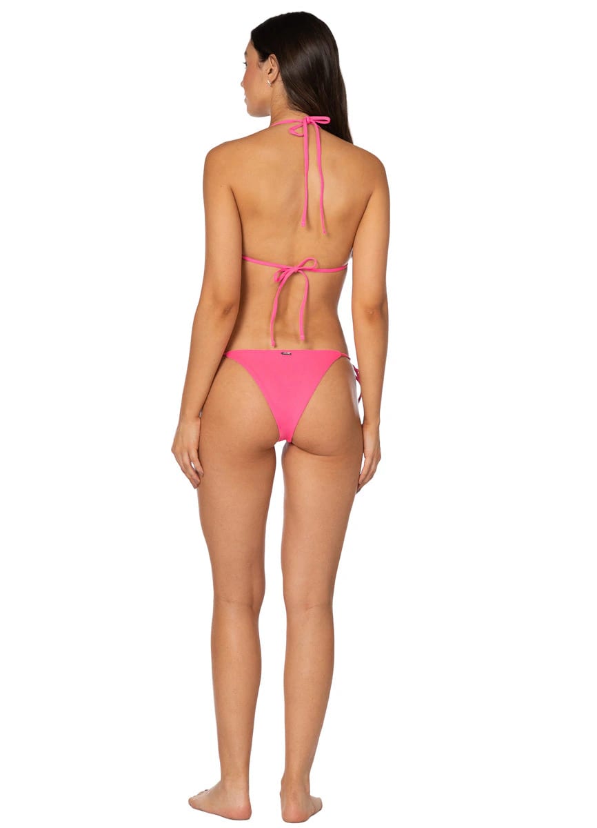 Maaji Radiant Pink Balmy Sliding Triangle Bikini Top - imagen 7