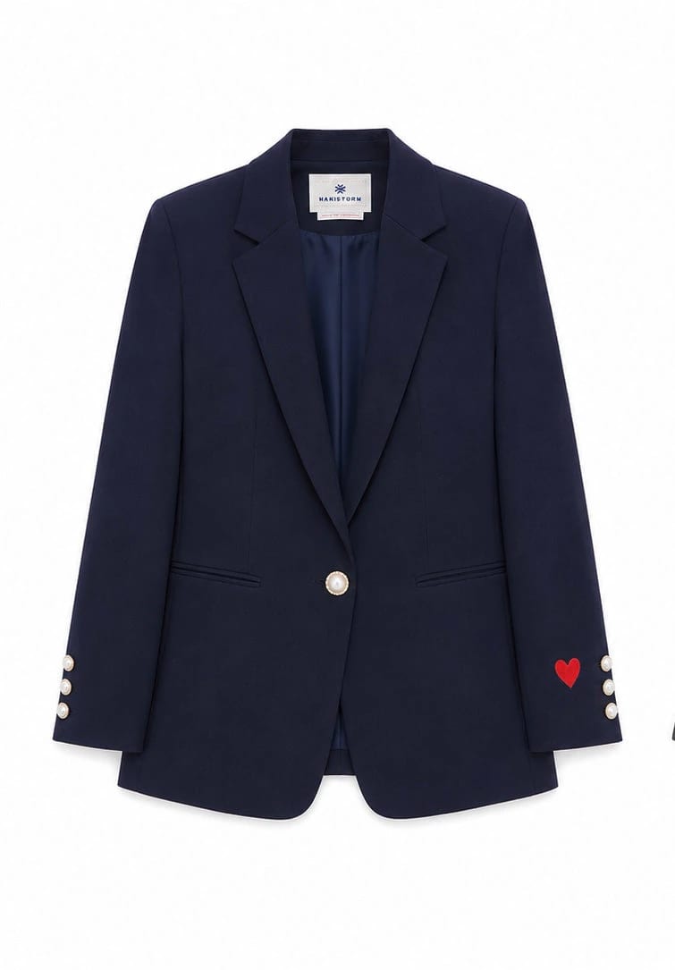 Blazer Clásico Bordado - imagen 3