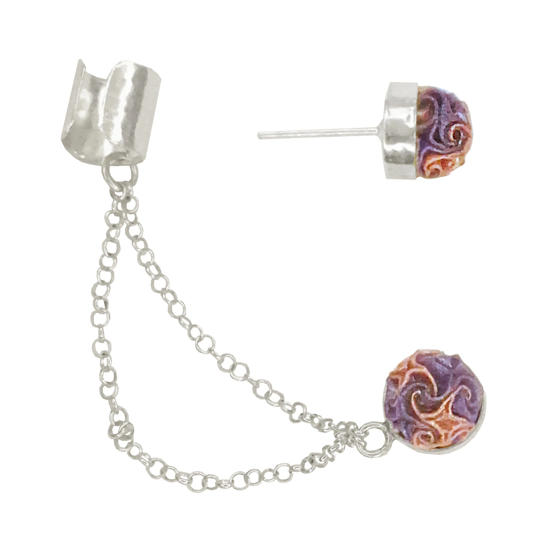 Earcuff curler cadena - imagen 1