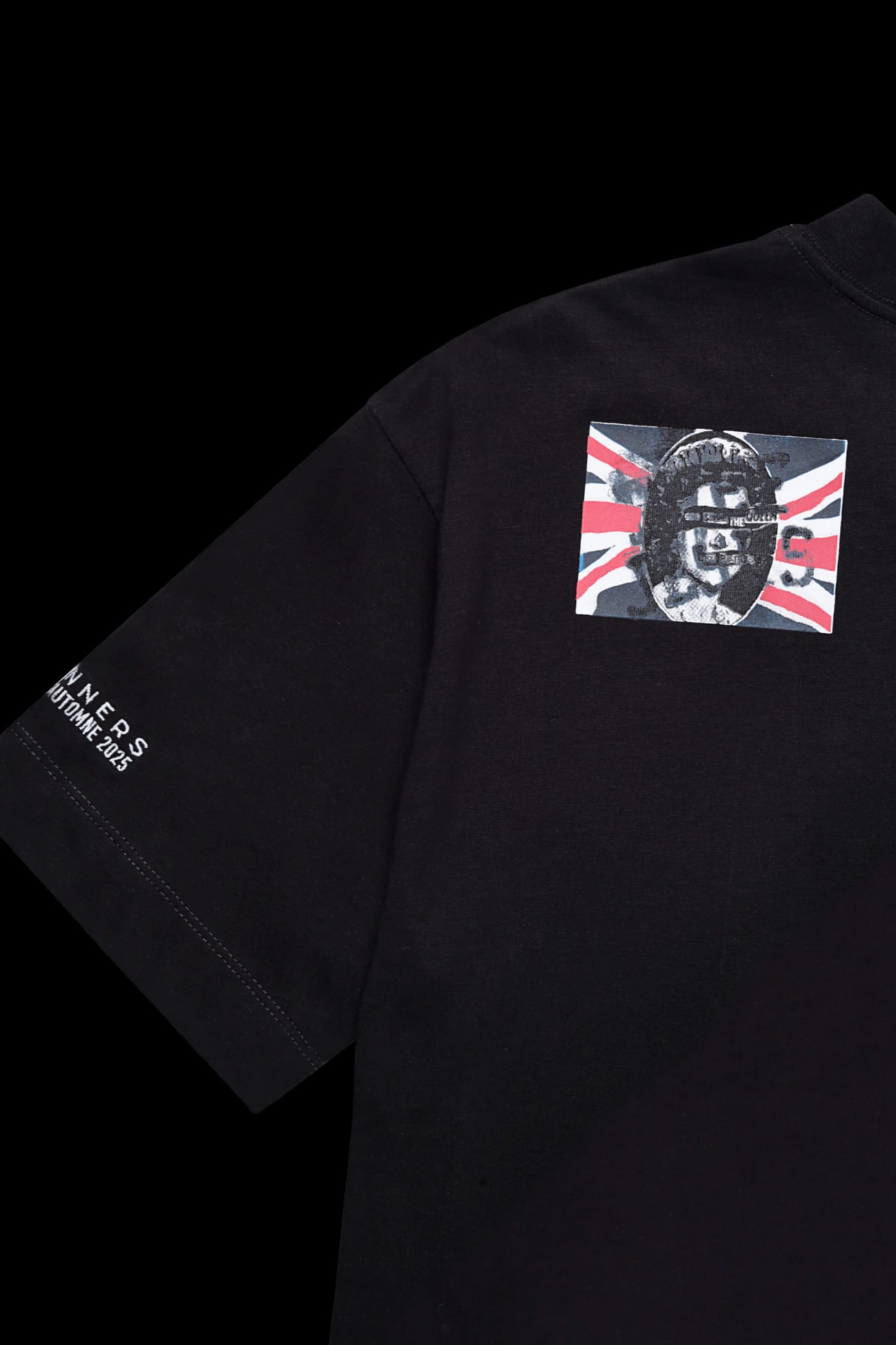 STAMPS BLACK T-SHIRT - imagen 4