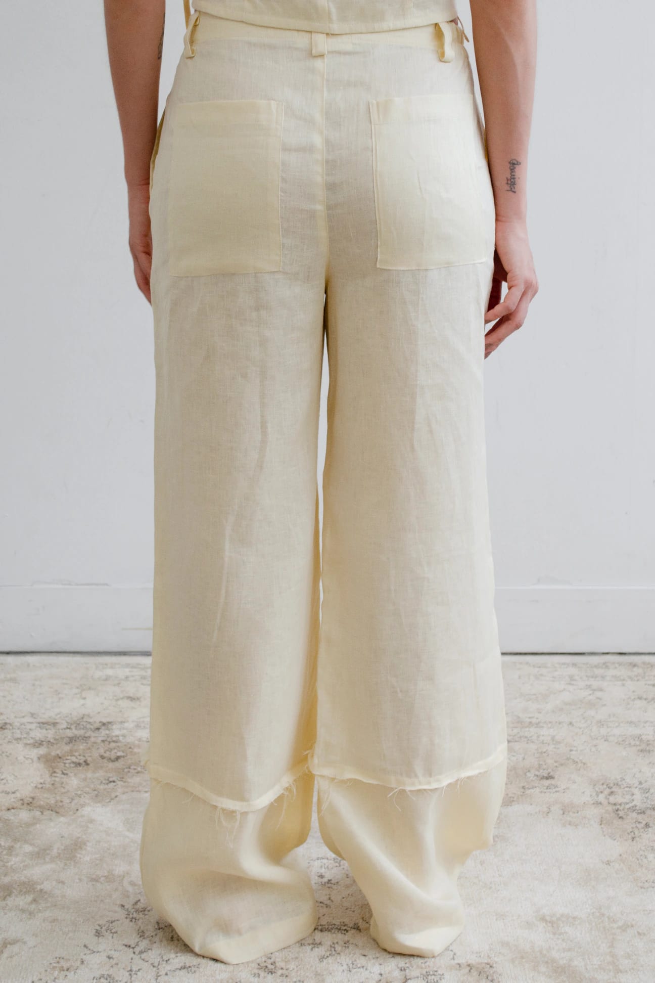 Pantalón Roca | Amarillo Butter Yellow - imagen 5