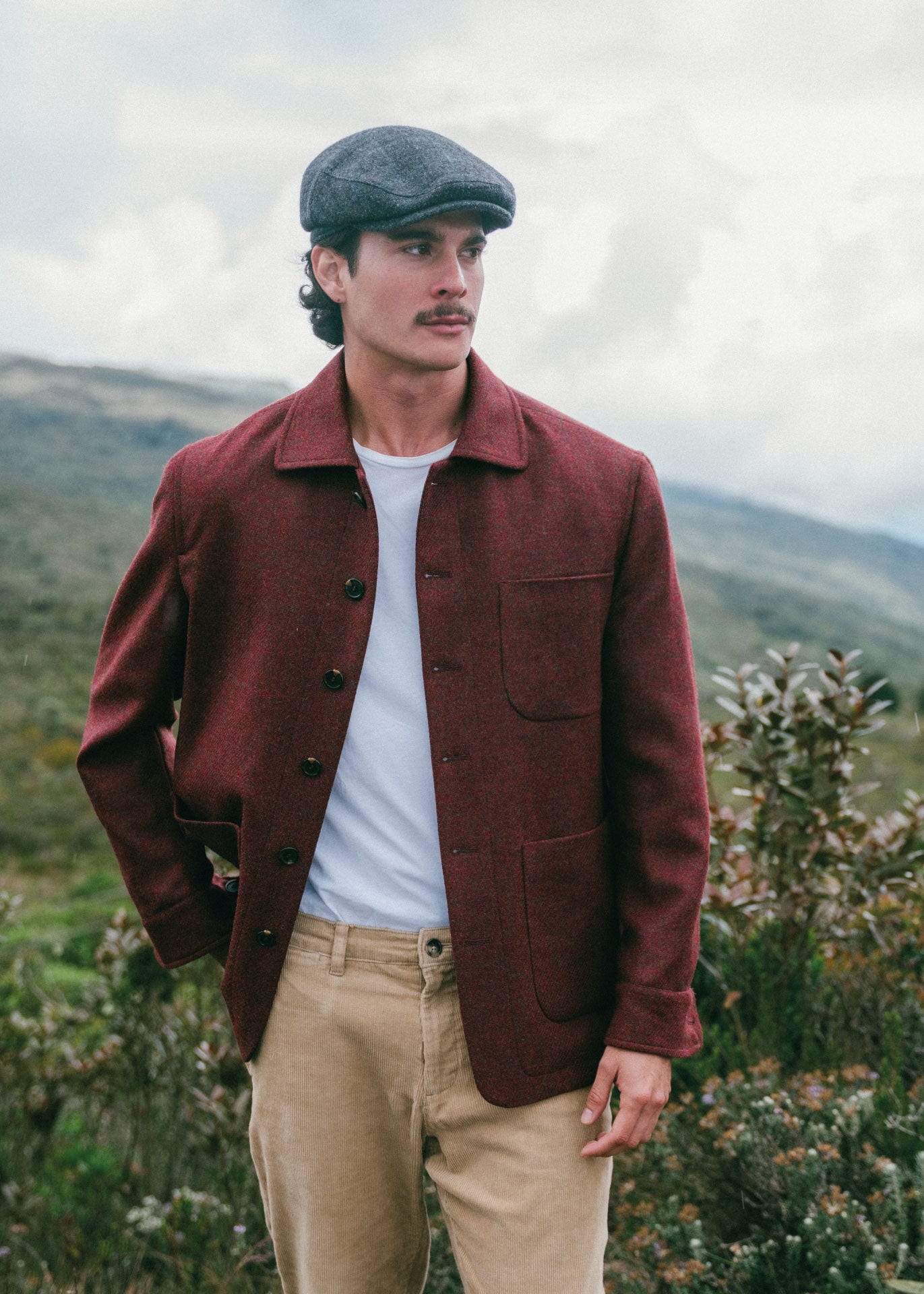 Chaqueta Porto Vino Tinto - imagen 3