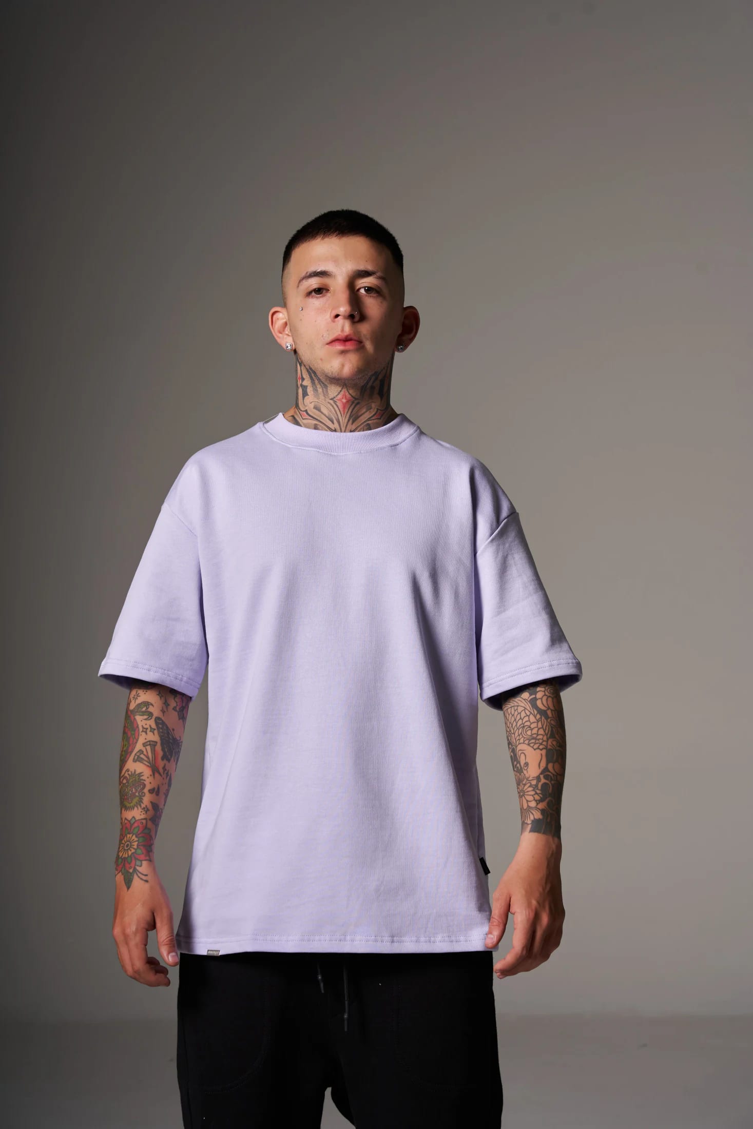 CAMISETA 300 GRAMOS 100% ALGODÓN LILA - imagen 5