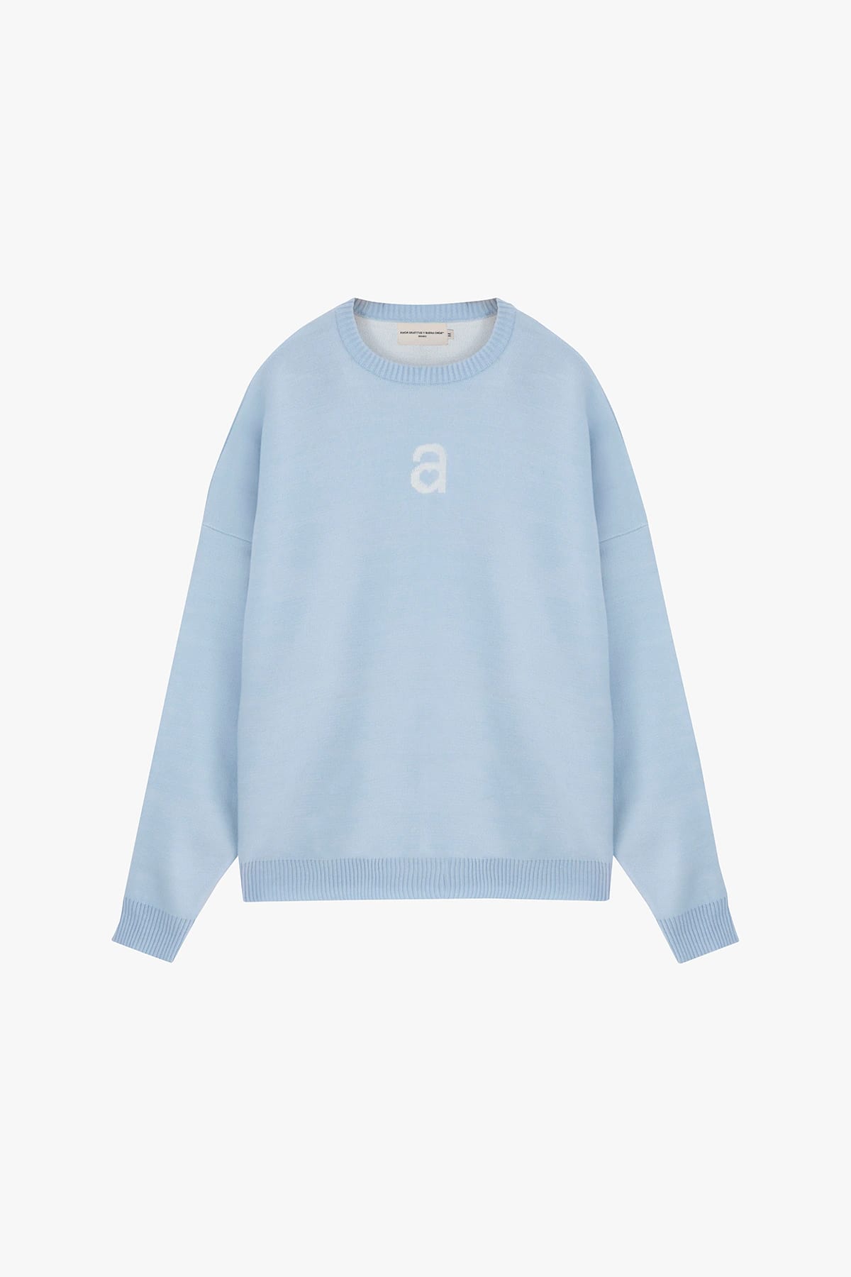 MONOGRAM SWEATER SKY BLUE - imagen 1