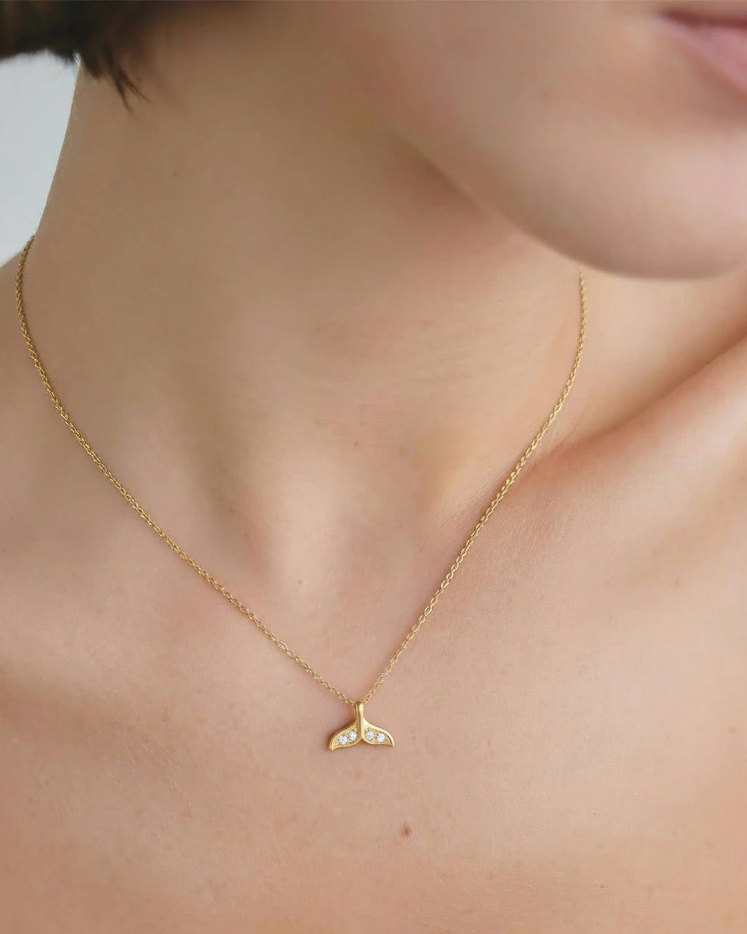 Collar Cola de Ballena Cristales - imagen 2