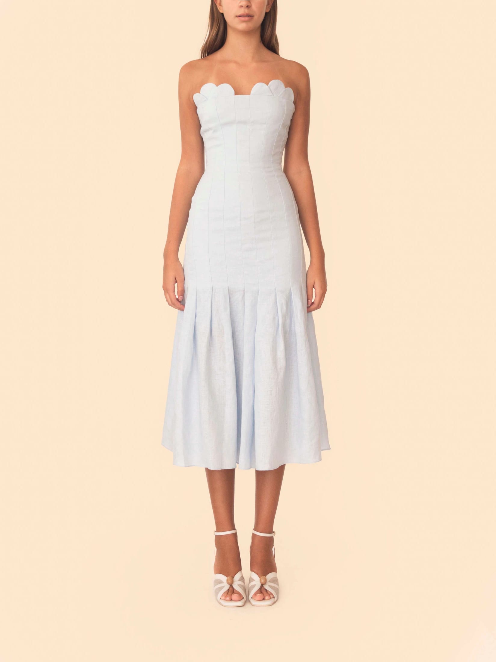 ELEA DRESS ICE BLUE - imagen 2