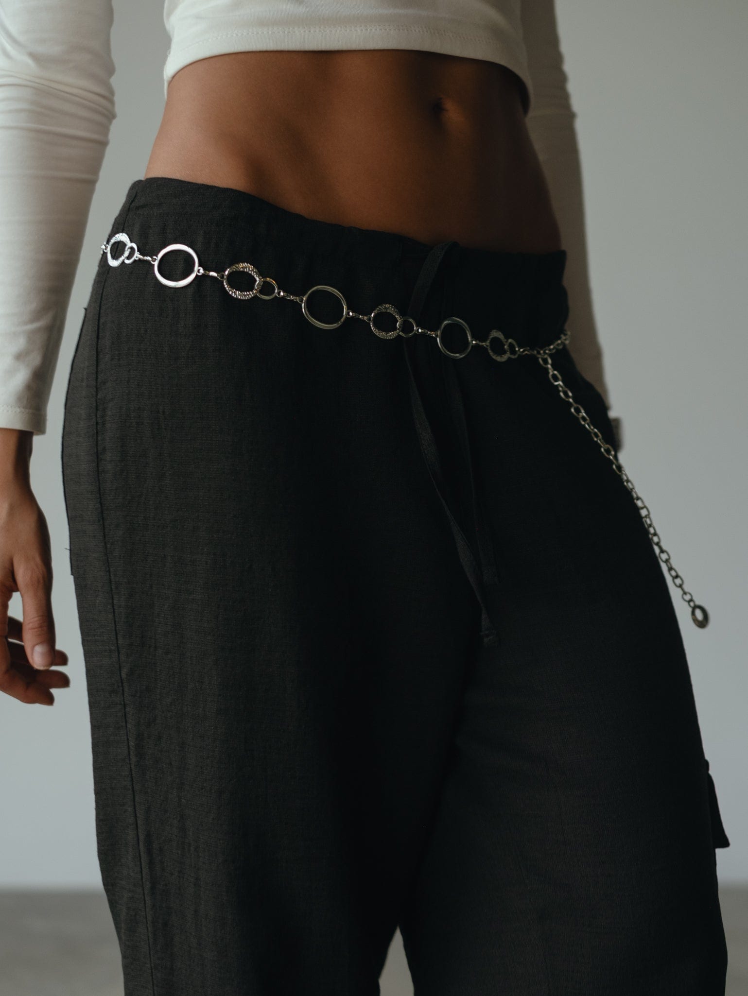 LIGHT CARGO PANT - BLACK - imagen 12