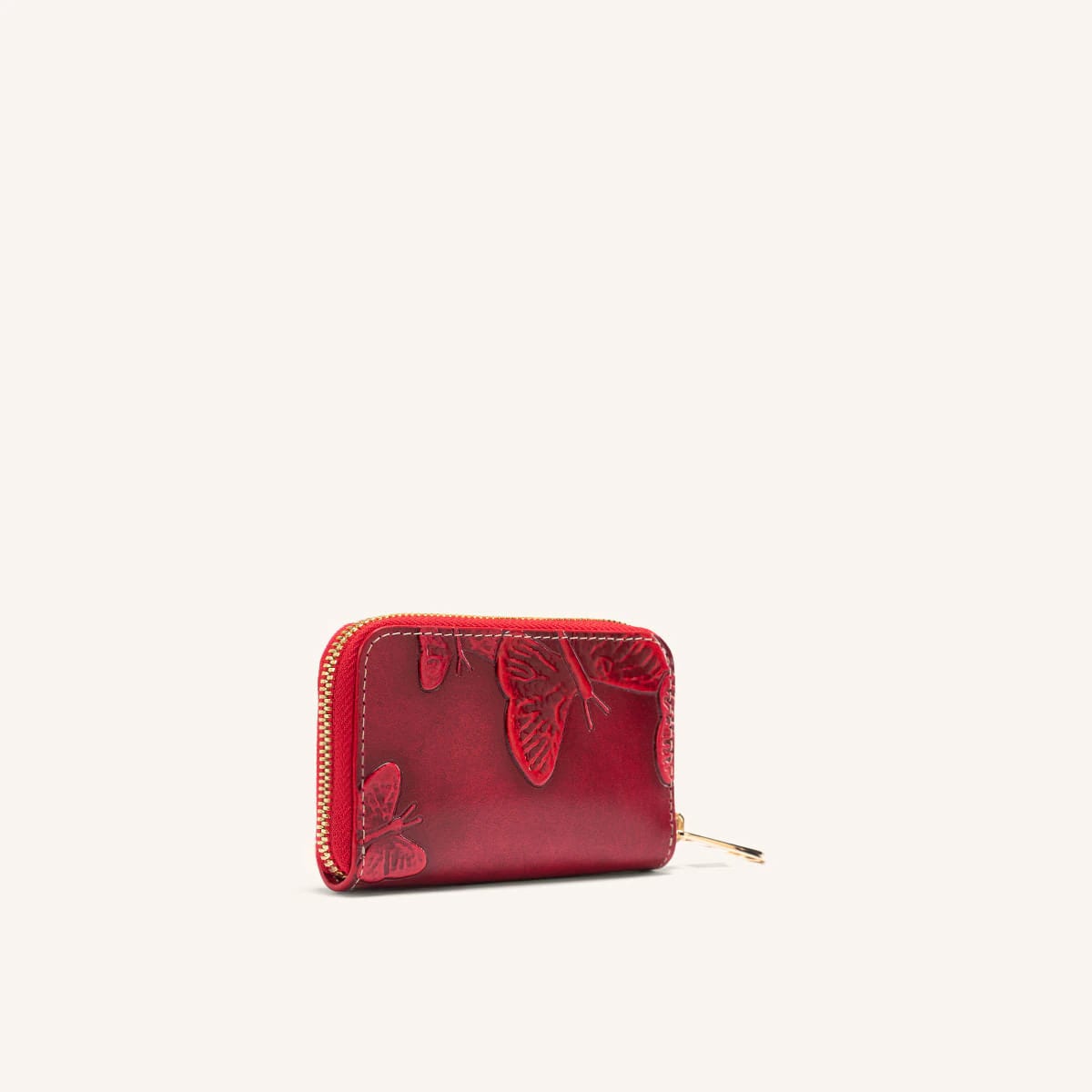 Monedero Llavero Zip Pimiento Mariposas - imagen 3
