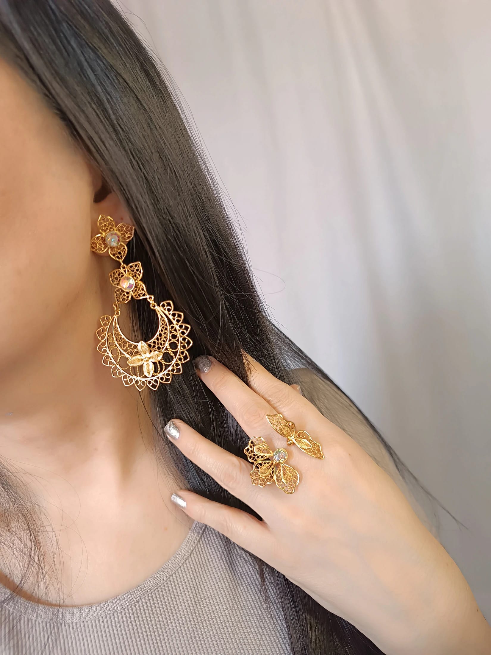 Aretes Filigrana Criss - imagen 2