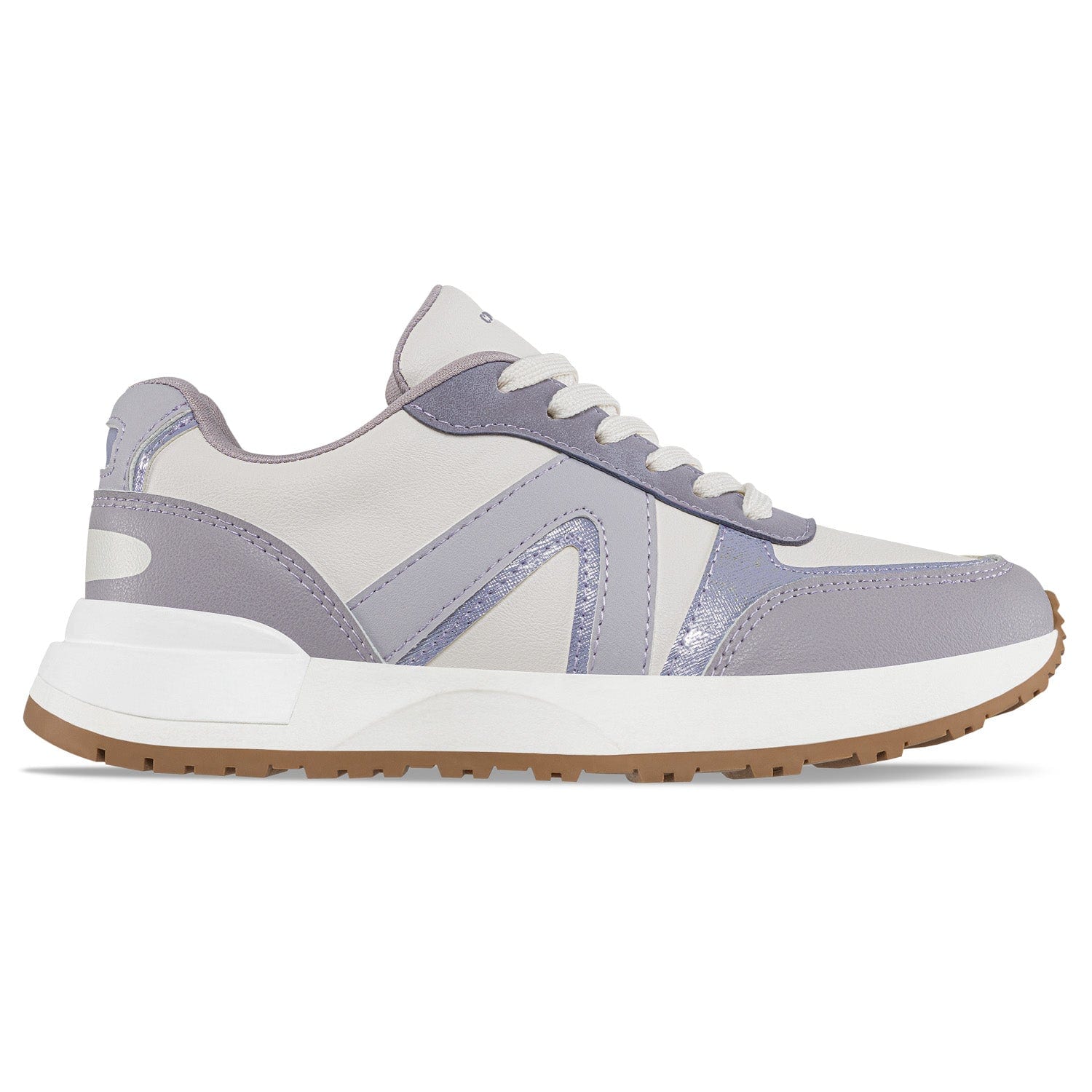 Tenis Urbanos Bekir Blanco-Lila Croydon Para Mujer - imagen 2