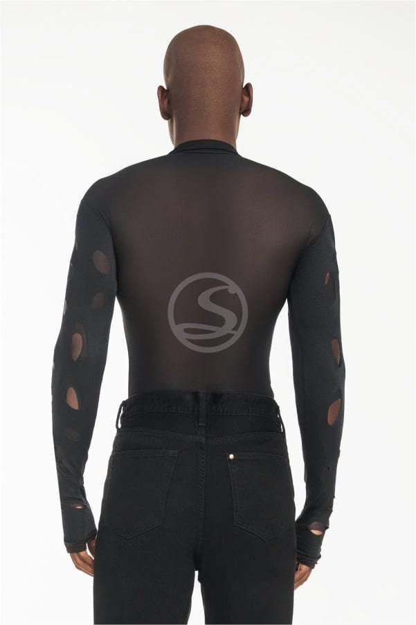 Mesh Holes Negro Santísimas Men Ref. S-632 - imagen 2