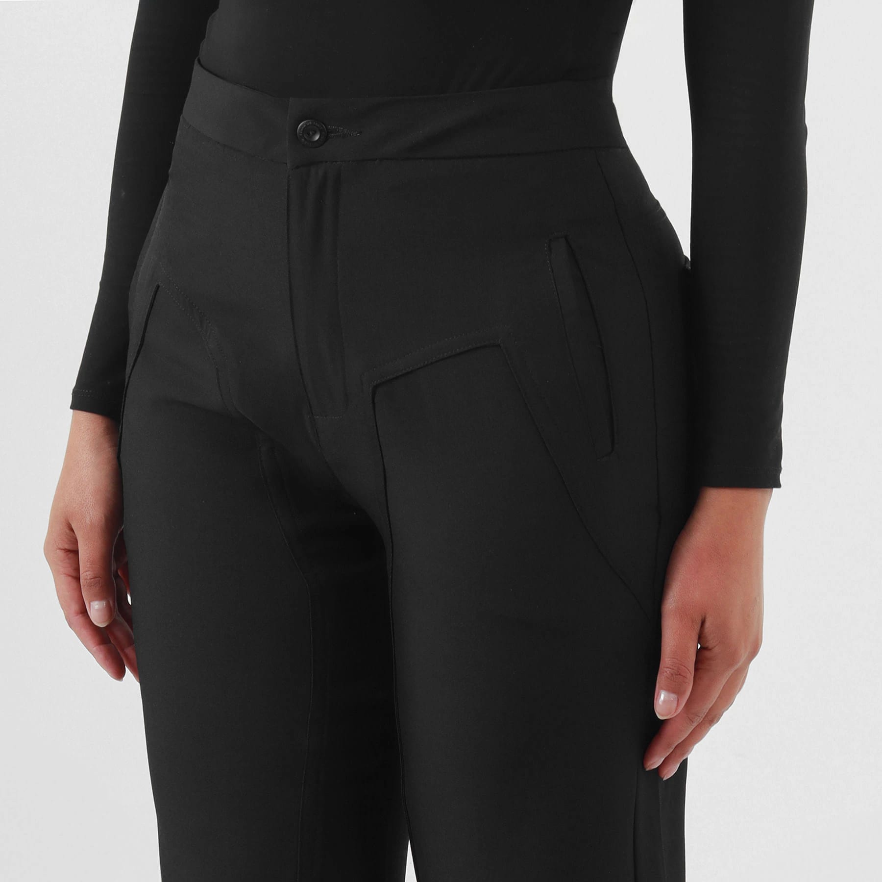 Pantalon Bota Recta Tiro Alto - imagen 2