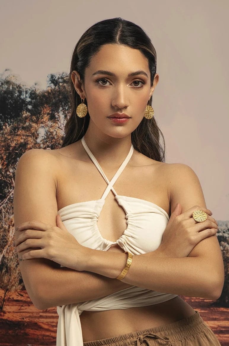 Arete kana wayuu Brillo Guajiro - imagen 1