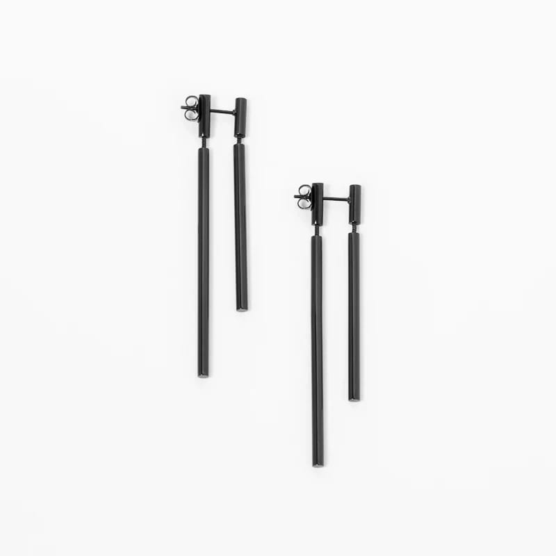 Aretes Ravdo Plateado - imagen 2