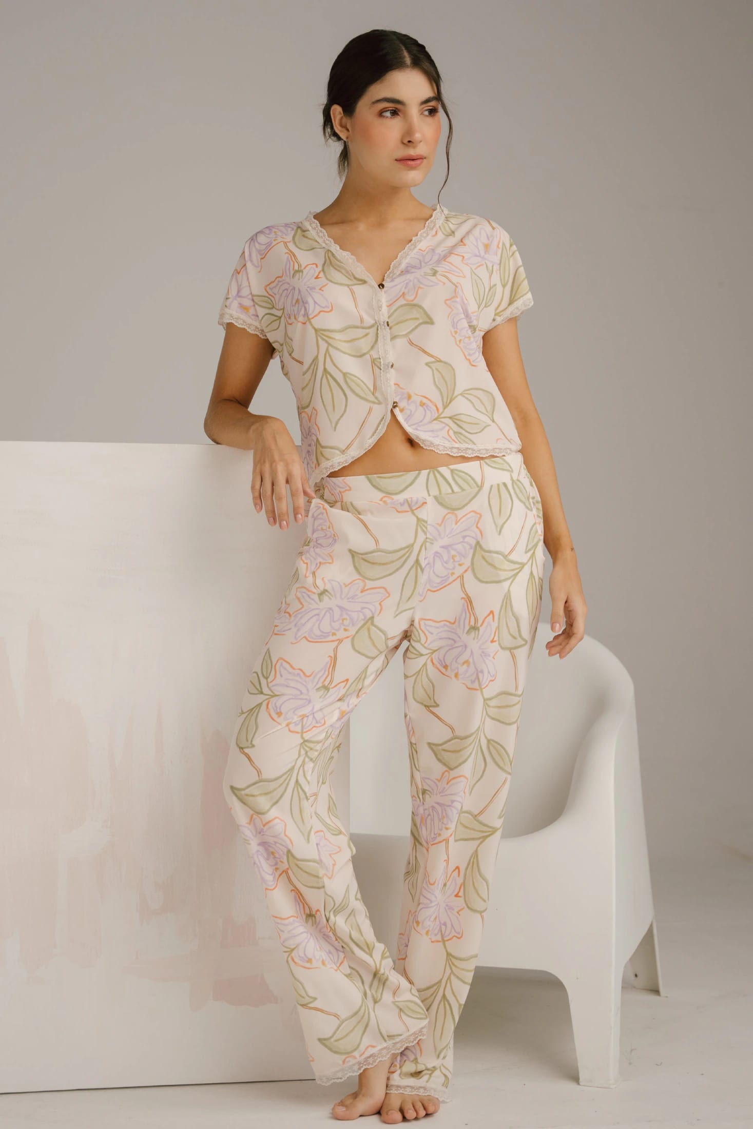 PIJAMA PANTALON ELLIPSE ESTAMPADO - imagen 3