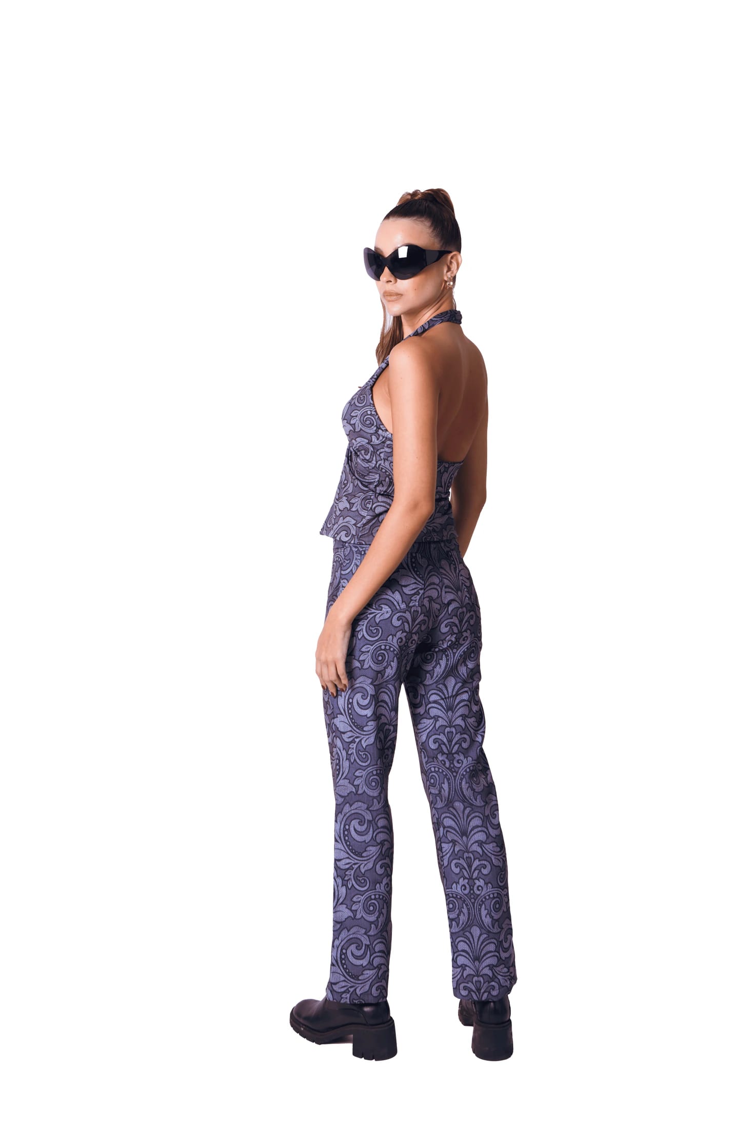 Silver Smoke Halter Top - imagen 3