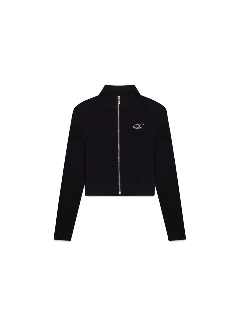 Knockout Woman Black Zip Jacket - imagen 1