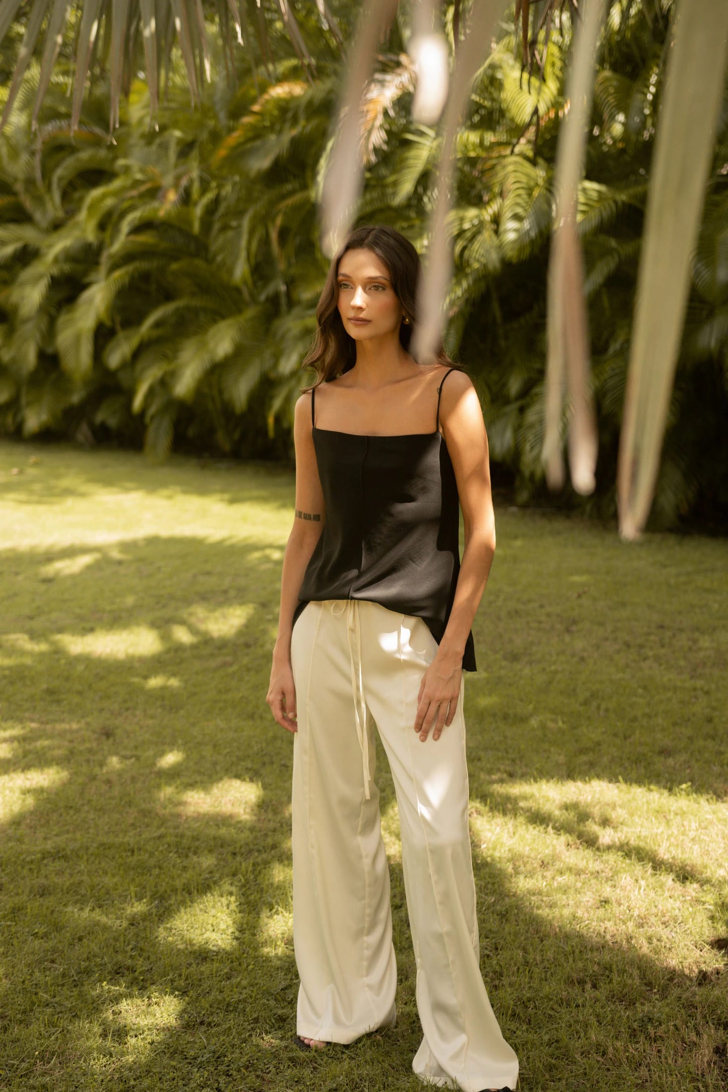 CARIÑO MIO TOP OPEN-BACK - BLACK - imagen 4